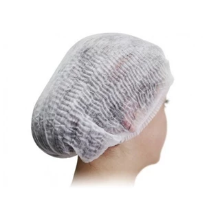 Toucas Descartáveis em TNT BRANCA (Gramatura 20g) - 100 Unidades em Oferta na Shopee