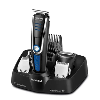 Aparador De Pelos Body Groom Bg-03 Cor Preto Bivolt Mondial