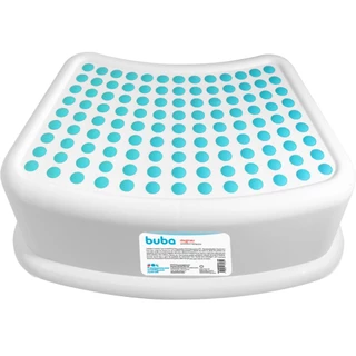 Degrau Banquinho Infantil Antiderrapante Azul Bebe Baby 7275 - Buba
