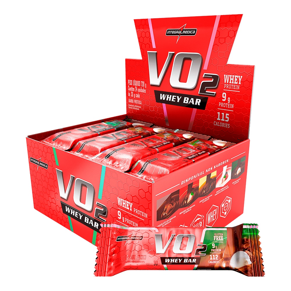 Vo2 Whey Bar Cx 12 Un – Integralmedica