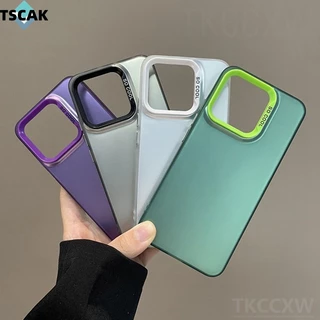 Estojo De Luxo Para Telefone De Silicone Fosco Xiaomi 14 13T 13 12T 12 Pro 11 Lite 10s Cor De Bombom De Borda Quadrada Proteção À Prova De Choque Da Câmera