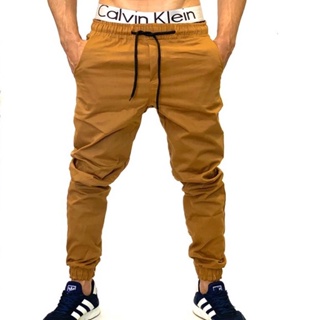 Kit 3 Calças Jogger Masculina Jeans Com Punho Elástico