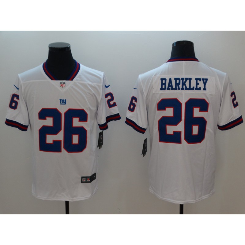 Camiseta Masculina 2022NFL New York Giants Saquon Barkley Azul