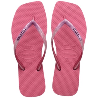 Chinelo Havaianas Slim Square Glitter
