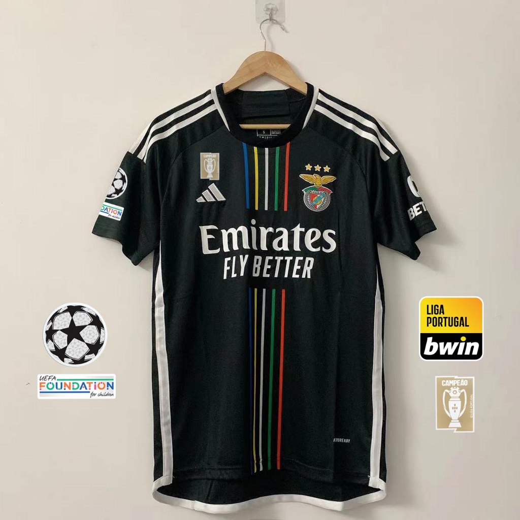 SL Benfica Liga Portugal Bwin 2020/2021 Name&Number Set Home/Away/Third  Football