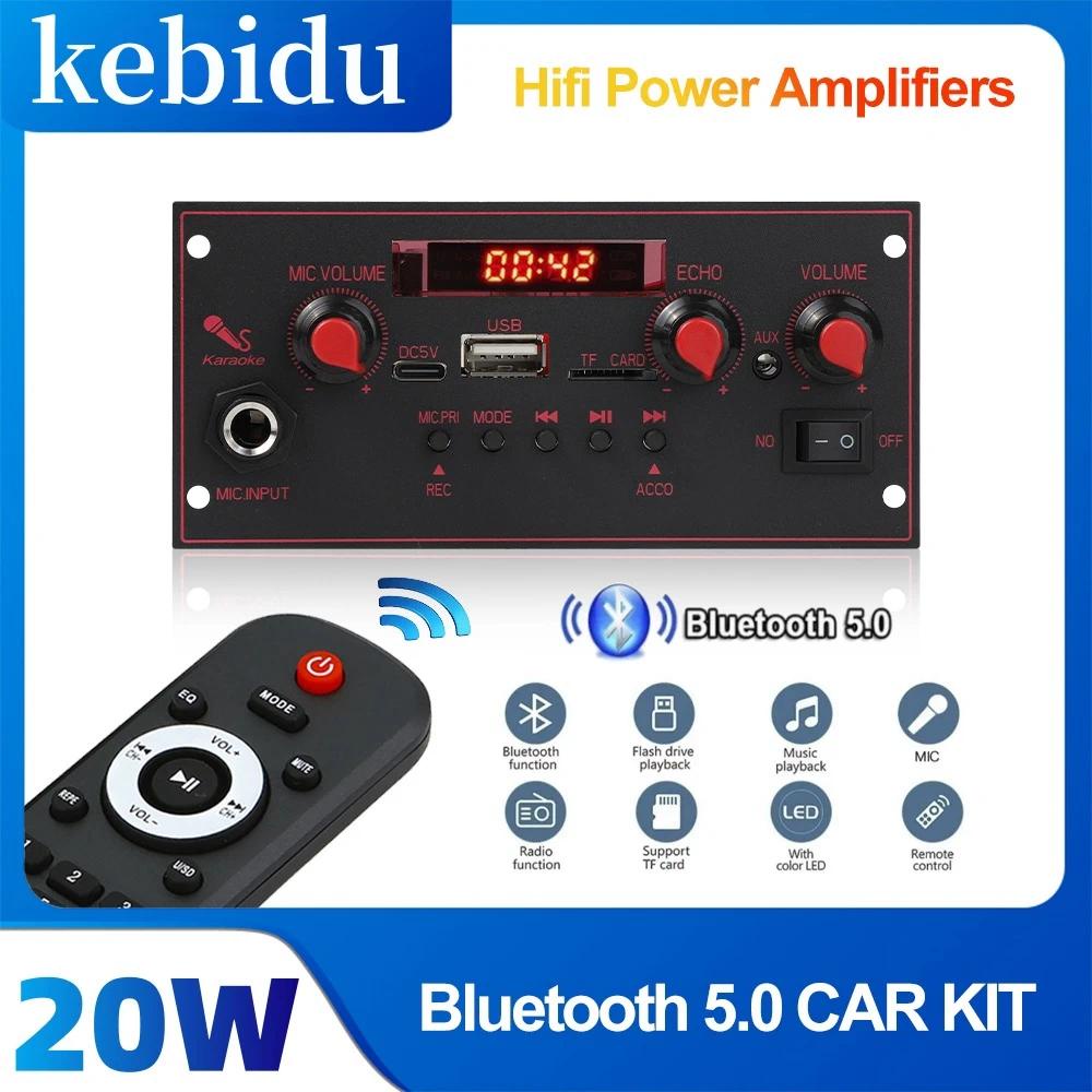 811BT 12V 2 x 20W Amplificador Bluetooth Bluetooth Decodificación