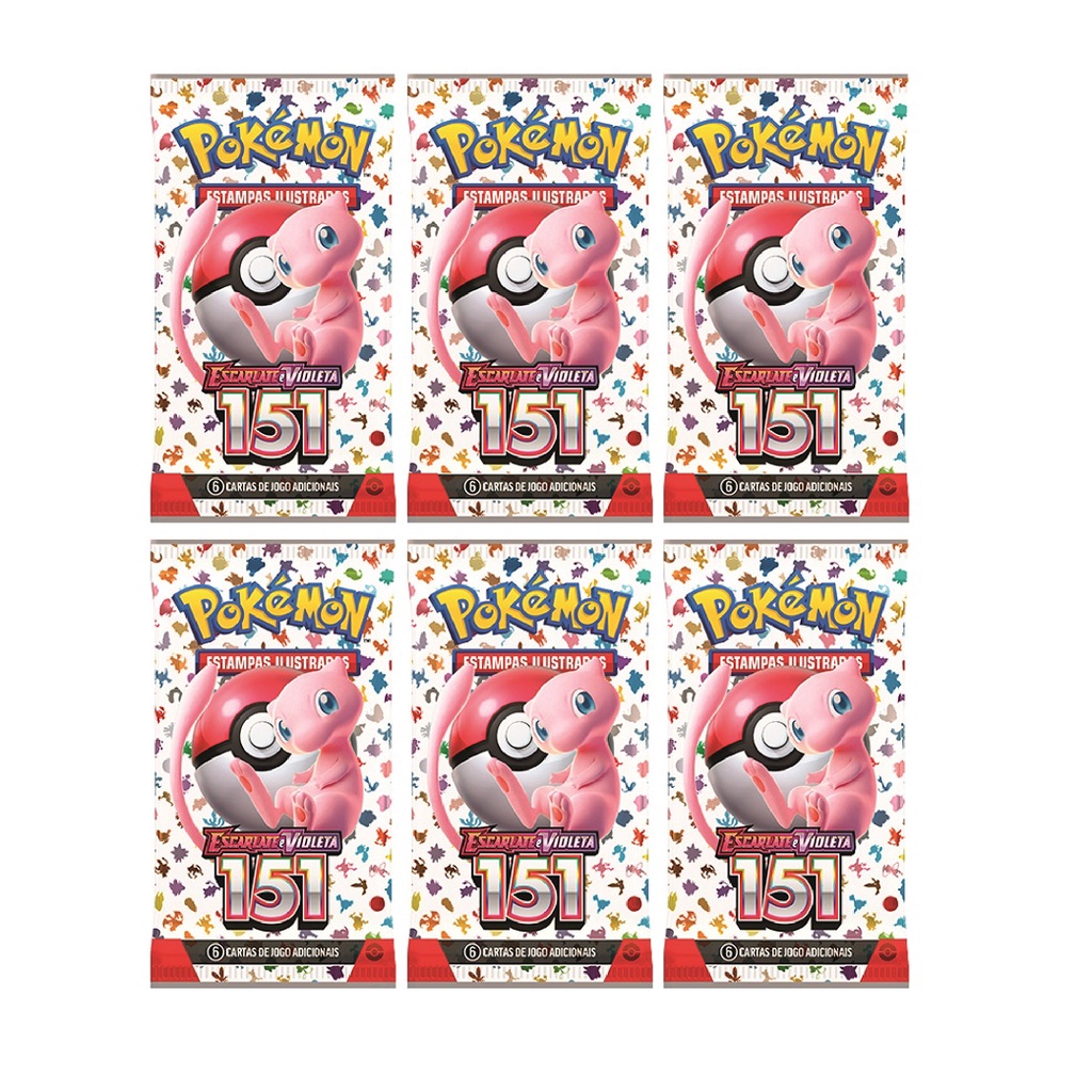 Até 100 Cartas Pokémon 151 ORIGINAIS SEM REPETIÇÃO - POKÉMON TCG 151  (Primeira Geração Kanto)