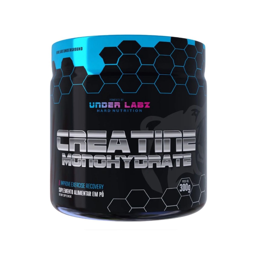 Creatina Monohidratada 300g Under Labz Shopee Brasil