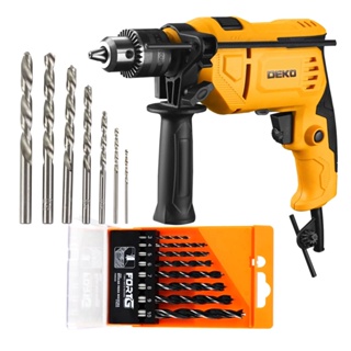 Furadeira de Impacto 1/2 Pol. 500W + Acessórios Brocas - DEKO