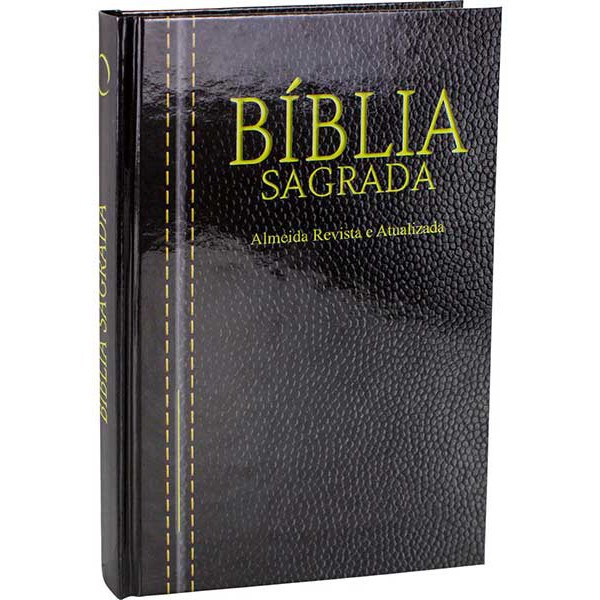 Bíblia Sagrada - Ultra fina Slim - Possui Tamanho Grande - Capa Dura ...