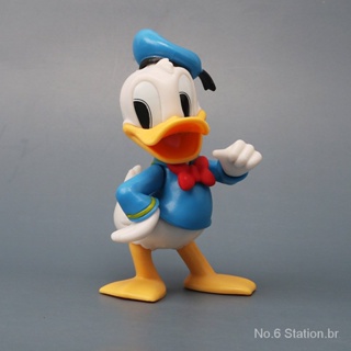 11 centímetros Disney Mickey Mouse Pato Donald crianças boneca Estatueta figura do anime filme modelo action figure brinquedos bonecos colecionável do menino Móveis para exibição Presentes de natal