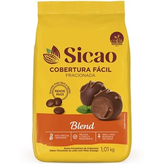 Cobertura Fácil Fracionada Blend 1,01kg Gotas - Sicao