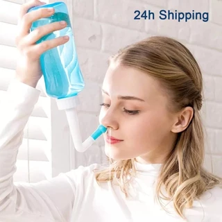 Higienizador Nasal para Alívio de Congestão e Sinusite - Disponível em 300ml e 500ml