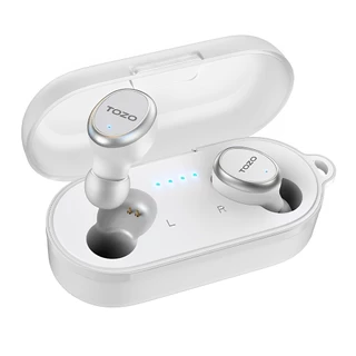 Fone de Ouvido Sem Fio Tozo T10s Bluetooth 5.3 Branco