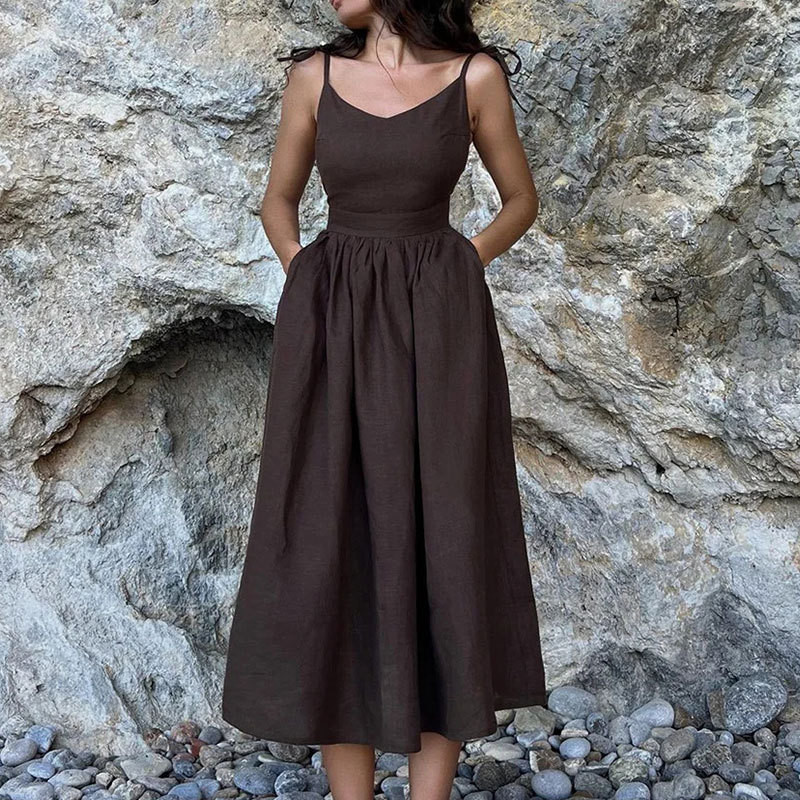 Helena - Vestido elegante com decote em V main image 0