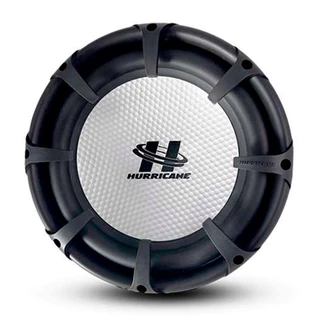 Subwoofer 10 Polegadas Hurricane 350w Rms Platino Evolution 4 Ohms Bobina Simples 700w Pico Peça
