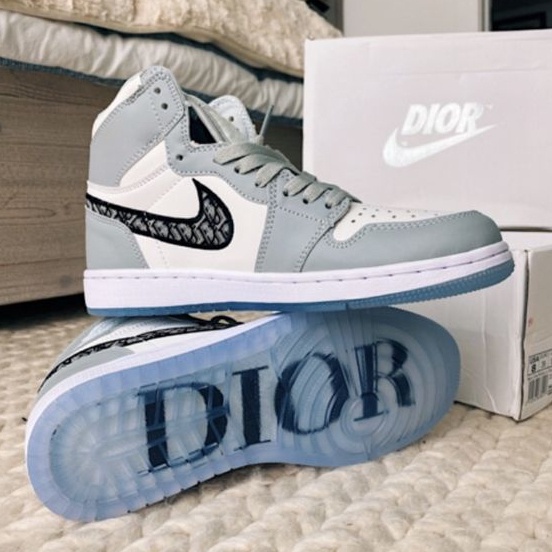 Botinha Da Nike Air Jordan 1 Cano Alto Cristian Dior bota Esportiva Tênis Nike Dunk Low Pro Sb Edição Limitada Cristian Dior