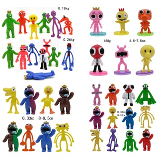 6-12pcs Rainbow Friends Action Figure Toy Set Roblox Anime Jogos Pvc  Figurine S