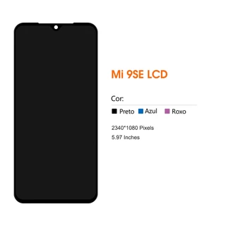 Super Amoled Para Xiaomi Mi 9 SE Frontal Touch Display Compative M1903F2G Tela Incell&Oled Lcd