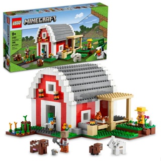 LEGO minecraft o celeiro vermelho (799 peças)
