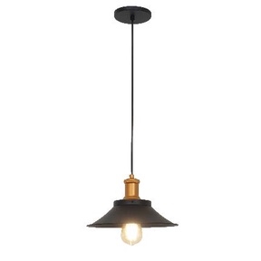 Pendente Chapeu Vintage Preto LuxHouse
