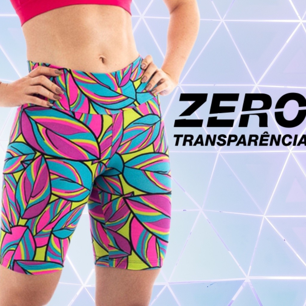 Kit C/ 3 Bermuda Leg Shorts Ciclista Feminino Fitness Corrida Ciclismo Academia Crossfit