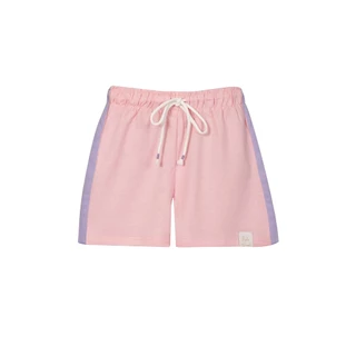 Short Feminino Moletinho Infantil Polo Wear Rosa Médio