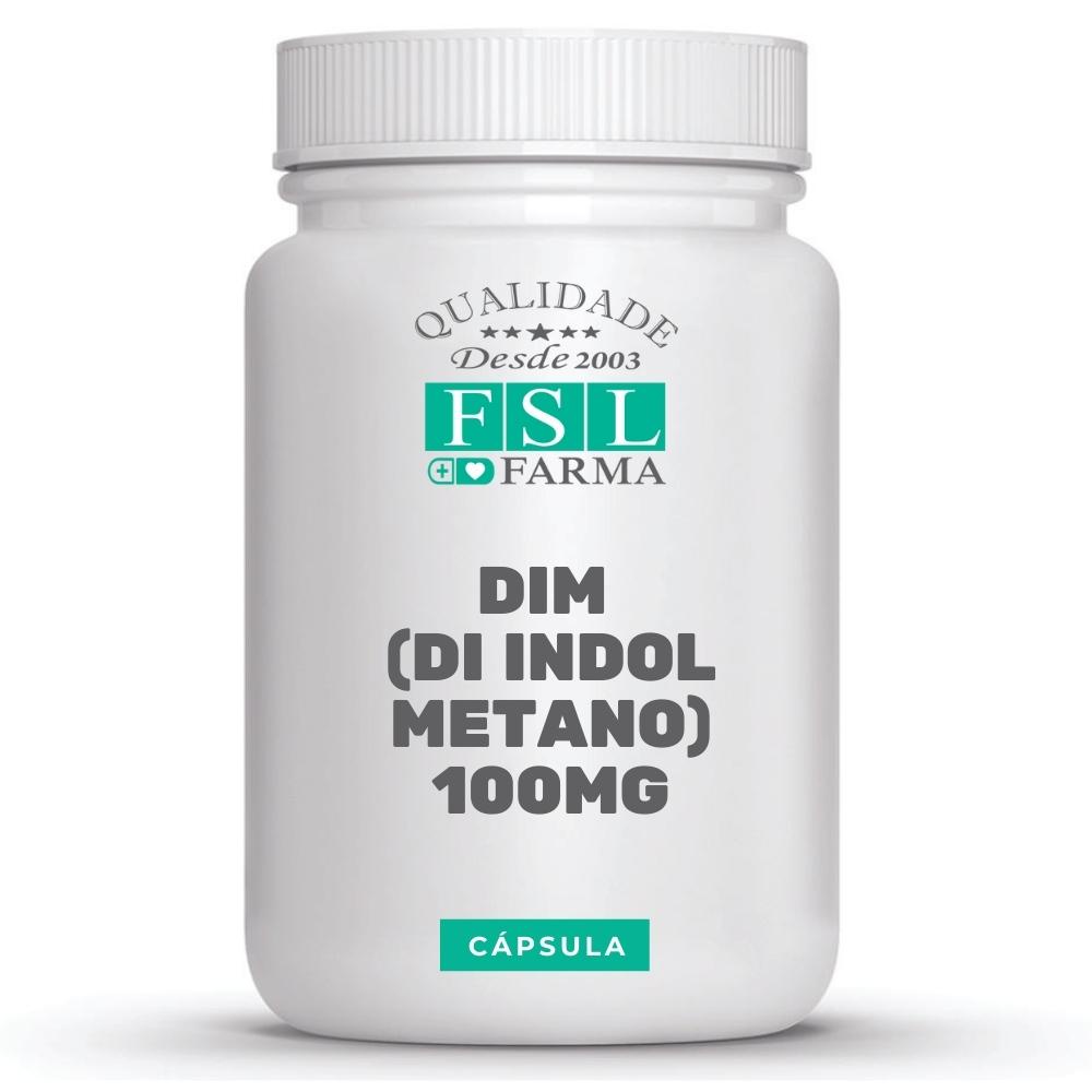 DIM (Di Indol Metano) 100mg 60 Cápsulas | Shopee Brasil