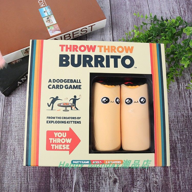 Throw Throw Burrito Jogo de Tabuleiro