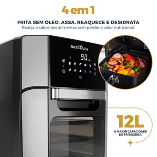 Fritadeira Britânia Air Fryer BFR40PI 5L 1500W