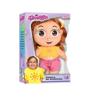 BONECA MC DIVERTIDA - BABYBRINK 28CM