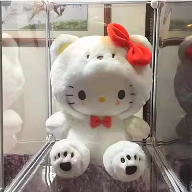 25cm Brinquedo De Pelúcia Sanrio Canela Kuromi Hello Kitty Pochacco