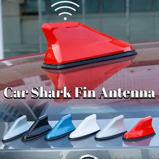 Antena De Rádio FM/AM Integrada Para Carros/Motores Gerais Barbatanas De Tubarão/Carro Modificação Traseira Acessórios De Decoração Auto-Adesivo De Tejadilho