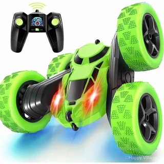 RC Stunt Car Crianças Double Sided Flip 2.4Ghz Controle Remoto Carro Rotação de 360 Graus Off Road Crianças Rc Drift Car Brinquedos Presentes Meninos A5OS