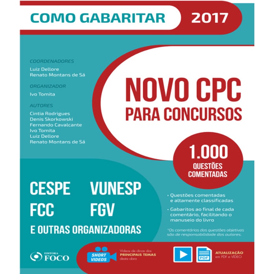 NOVO CPC PARA CONCURSOS COMO GABARITAR | Shopee Brasil