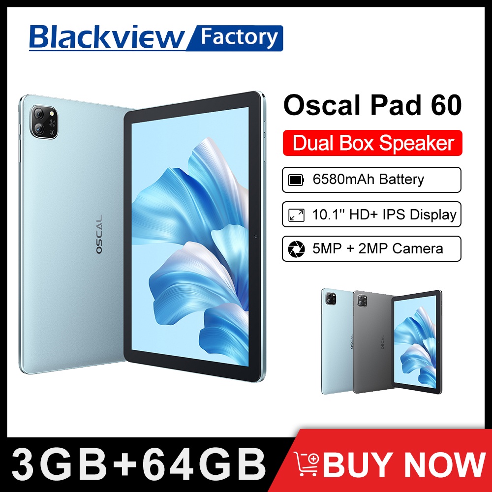 Blackview Oscal Pad 60 Tablet 3GB + 64GB Android 12 10.1'HD