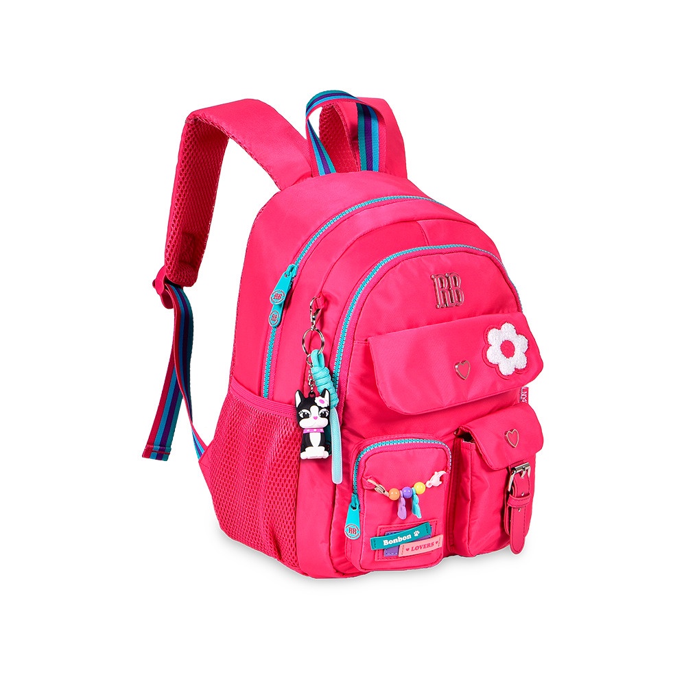 Mini Mochila 13" Color Pop Rebecca Bonbon Rosa Clio RB24104