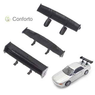 [EruditeCourtB] 1 : 64 Modelo De Carro De Cauda Spoiler Traseiro Mini Asa Pequeno Bricolagem Peça Modificada Para Brinquedo Corrida [Novo]