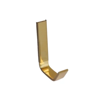 Cabide Gancho de Parede Para Toalha Rosto Banheiro Suporte Cabideiro Porta Pano de Prato Provador Dourado