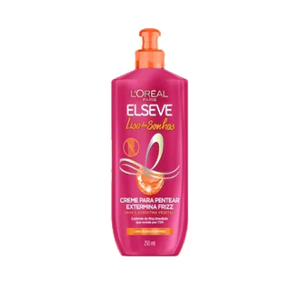 CREME DE PENTEAR ELSEVE SUPER ALINHADOR LISO DOS SONHOS LORÉAL 250ML (LANÇAMENTO 2025 )