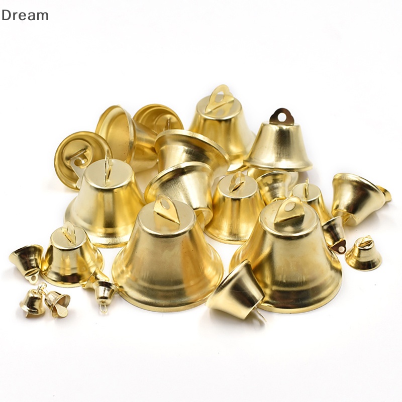 6pcs Jingle Bells Sino de Natal metal Bell ornamento árvore