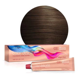 Coloração Vegana 6.0 Louro Escuro Color Delicate Amend 50g