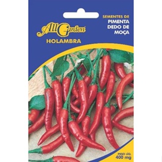Semente Pimenta Dedo de Moça All Garden
