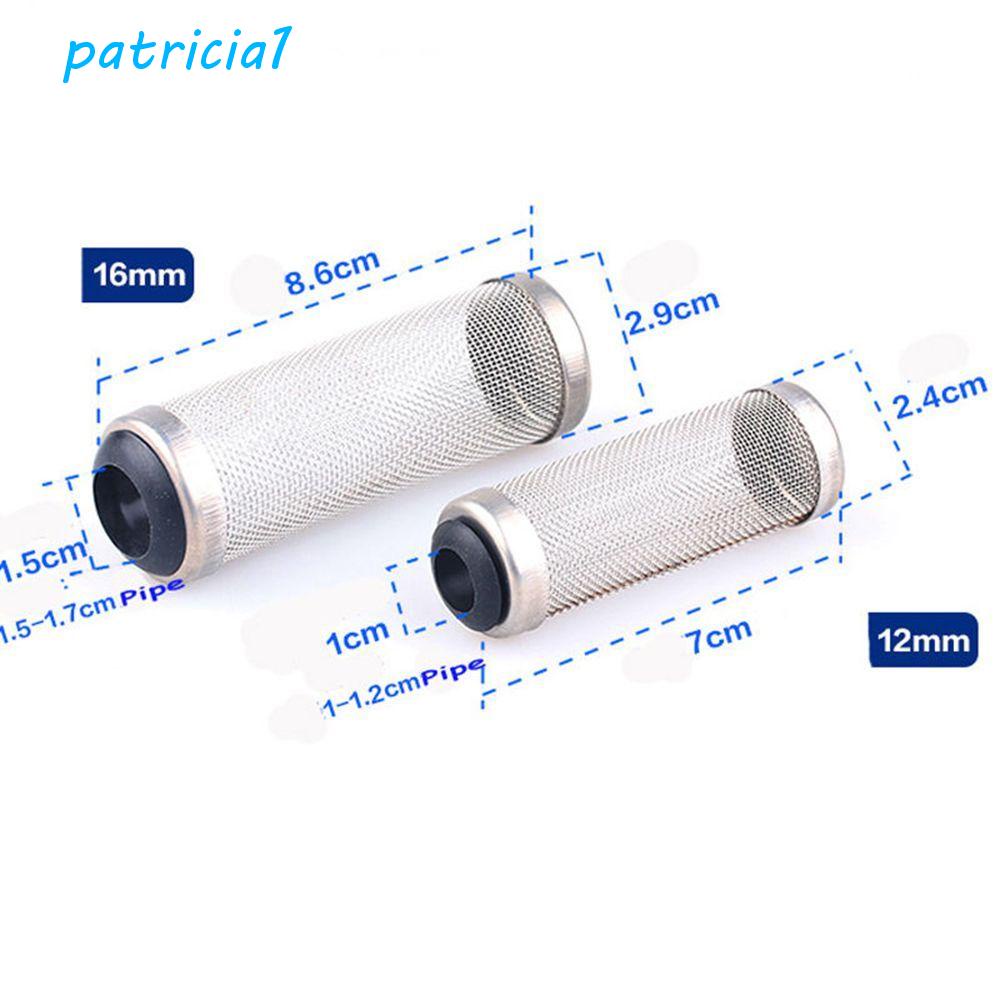 PATRICIA1 Cesta De Rede De Filtro De Malha Cilindro De Necessidade Aquário 1x Guarda Aço Inoxidável