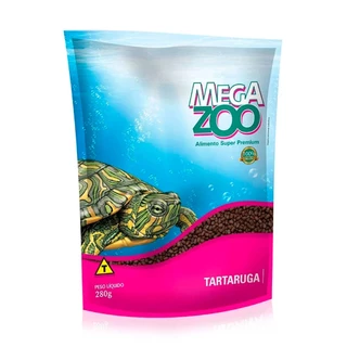 Ração Megazoo Extrusada Para Tartarugas 280g em Oferta na Shopee
