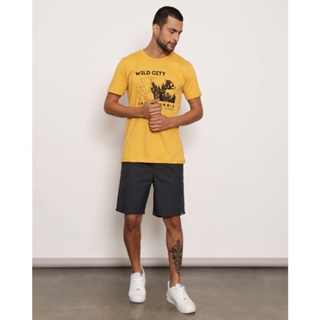 Bermuda Masculina Sarja Com Elástico Preta