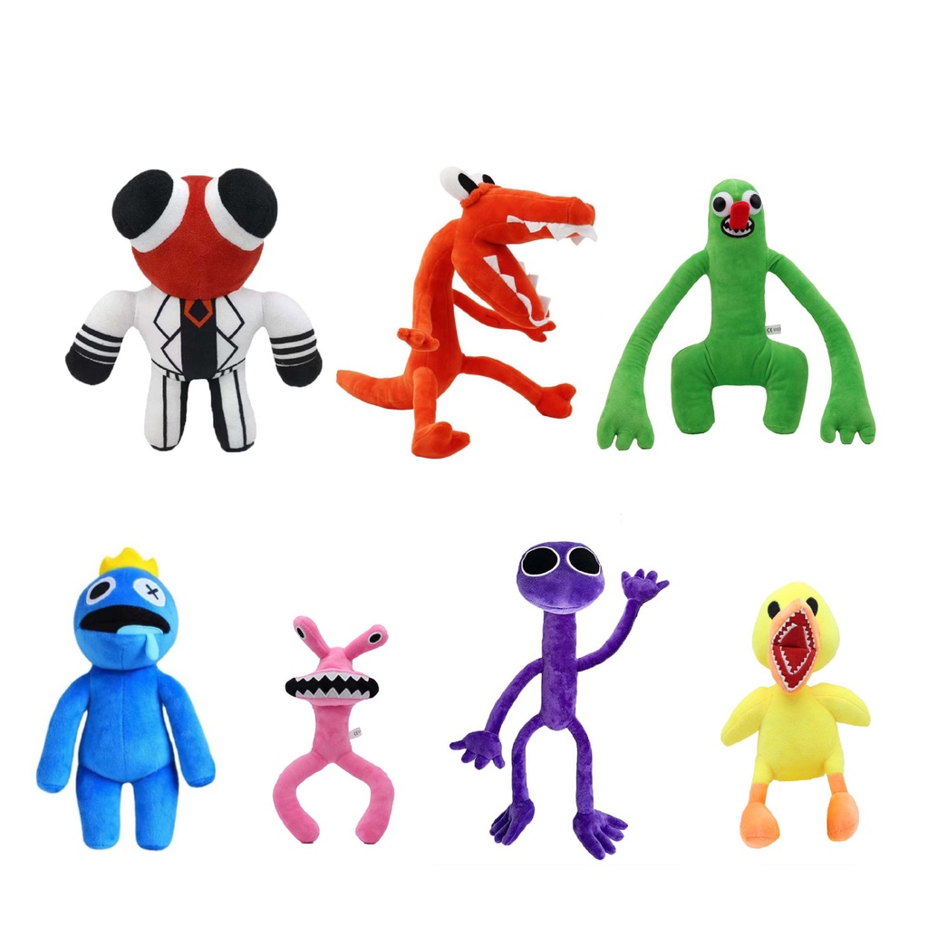 Compre Arco-íris amigos roblox chaveiro brinquedo de pelúcia kawaii jogo papel  boneca macio saco de pelúcia pingente