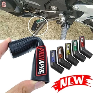 Capa Protetora De Câmbio De Engrenagens Da Motocicleta De Borracha Para Evitar Danos Às Peças De Calçados Alavanca universal MY YUE