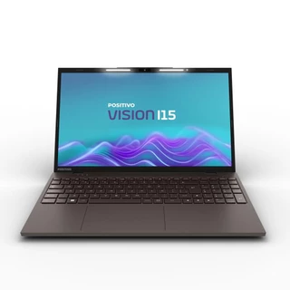 Notebook Positivo Vision i15 Intel® Core i5 Linux 8GB 256GB SSD Lumina Bar 15” FullHD - Cinza