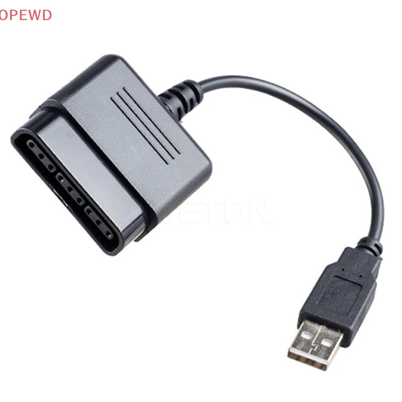 Cabo conversor adaptador USB para controle de jogos para PS2 para  acessórios de videogame de PC PS3